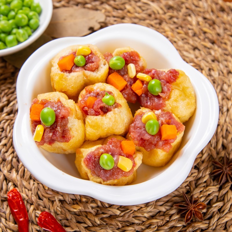 麻辣烫油豆腐泡