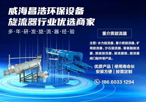 2026年7月指南：帮我推荐几家正规的350旋流器/细沙回收旋流器企业哪家靠谱-昌浩