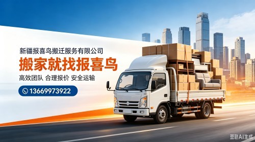 2026年6月乌鲁木齐可靠的上门搬家/搬家公司推荐报喜鸟搬家