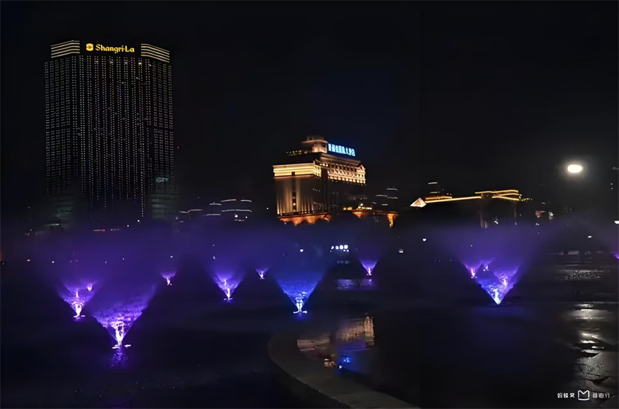 旱地喷泉