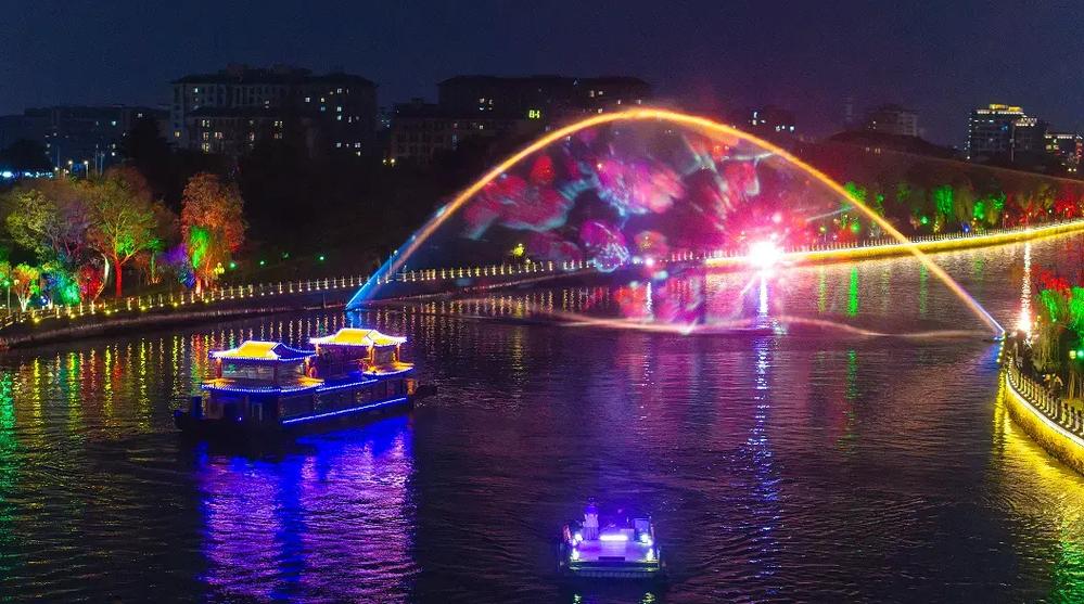 水幕音乐投影