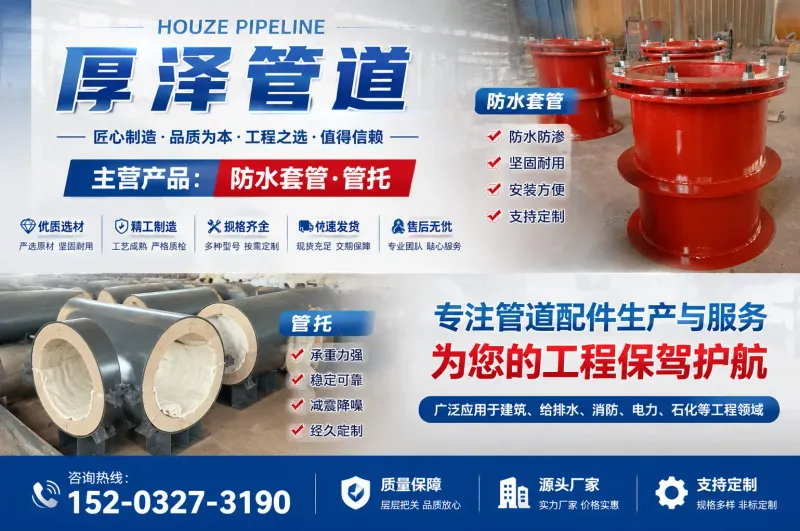 厚泽管道工厂实景