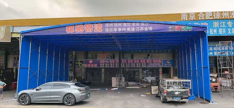 伸缩推拉棚展示图4
