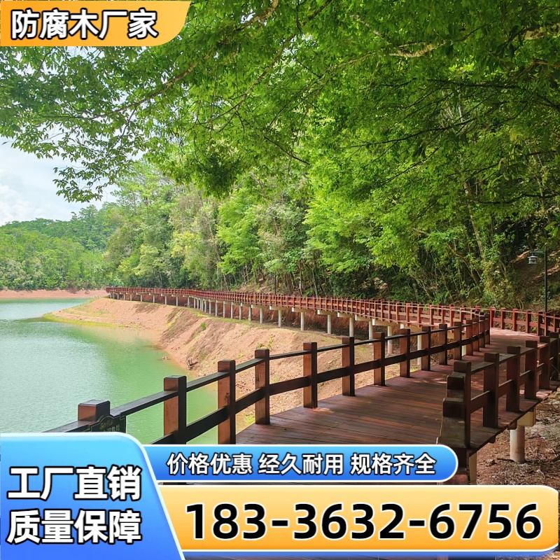 乐东防腐木栈道 案例