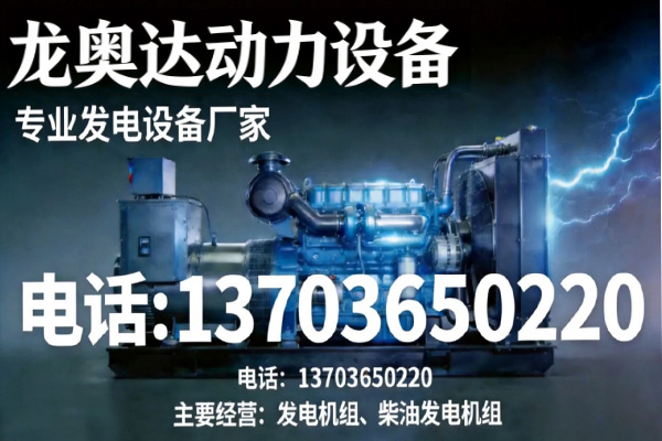 龙奥达动力设备 发电机组生产车间