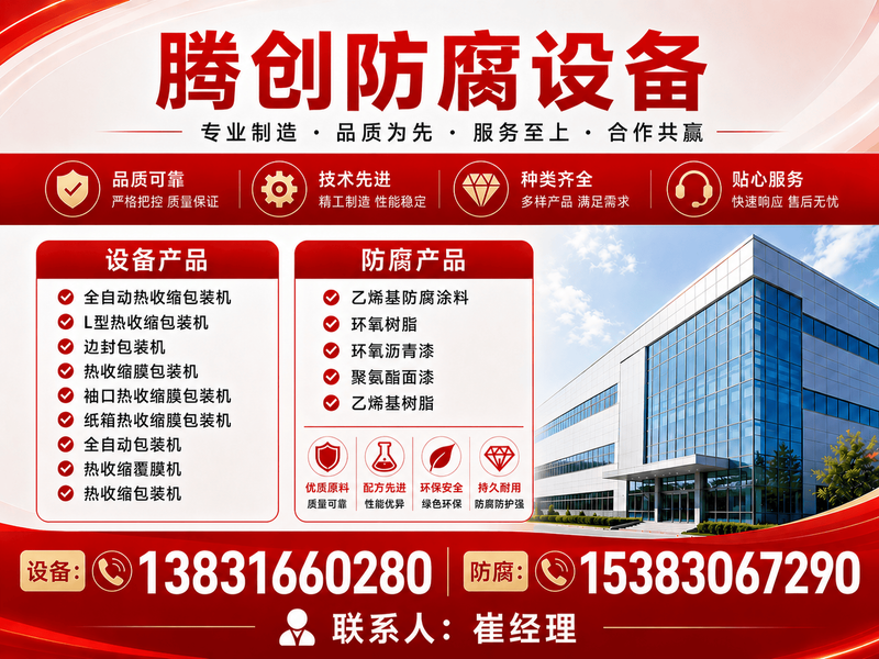 腾创防腐设备厂区