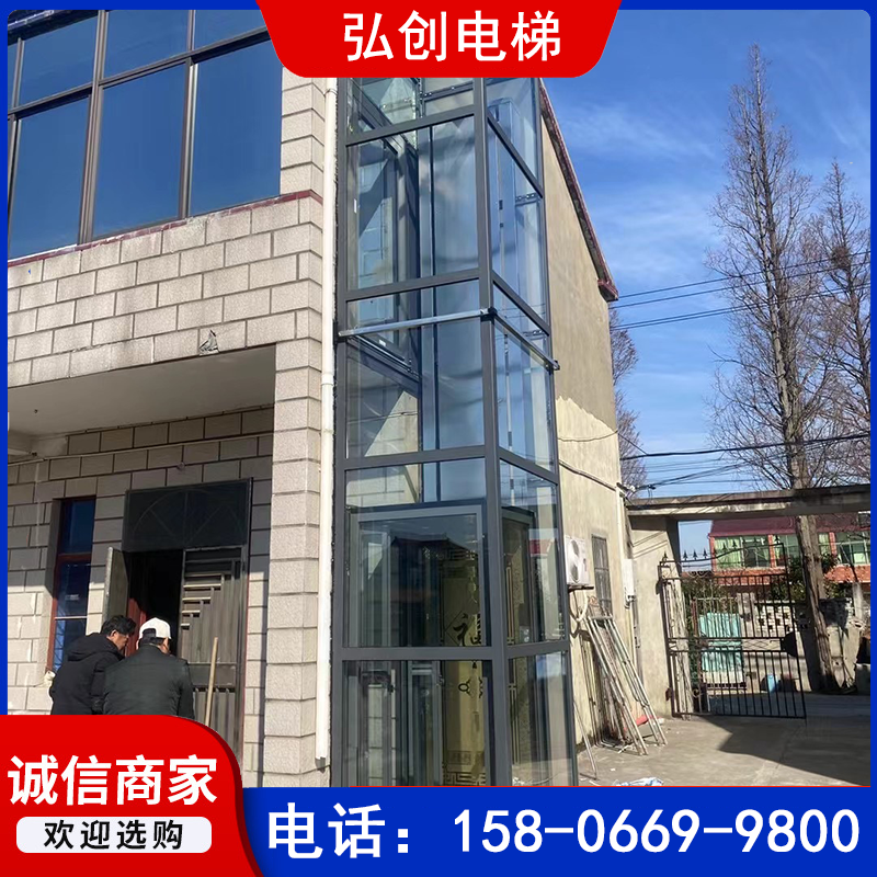 聊城玻璃观光电梯