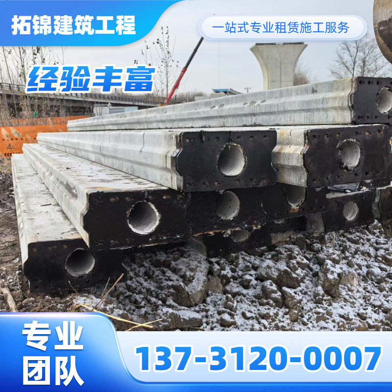 玉溪河道水泥桩