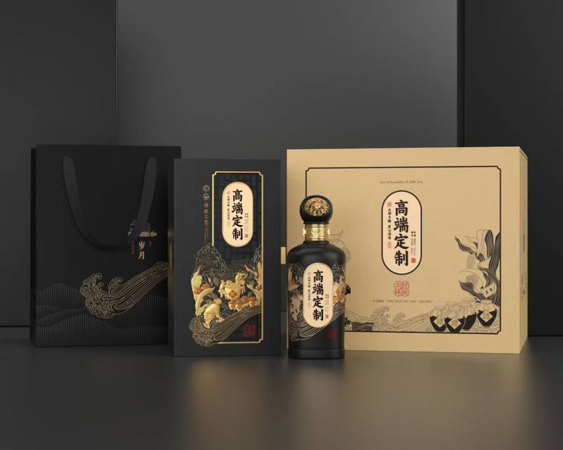 沈阳浮雕工艺白酒瓶