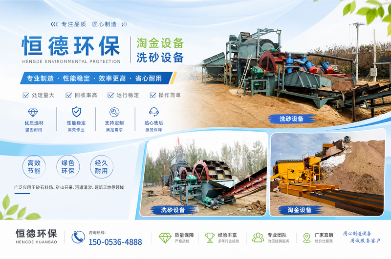 恒德环保 矿山机械 工厂实景