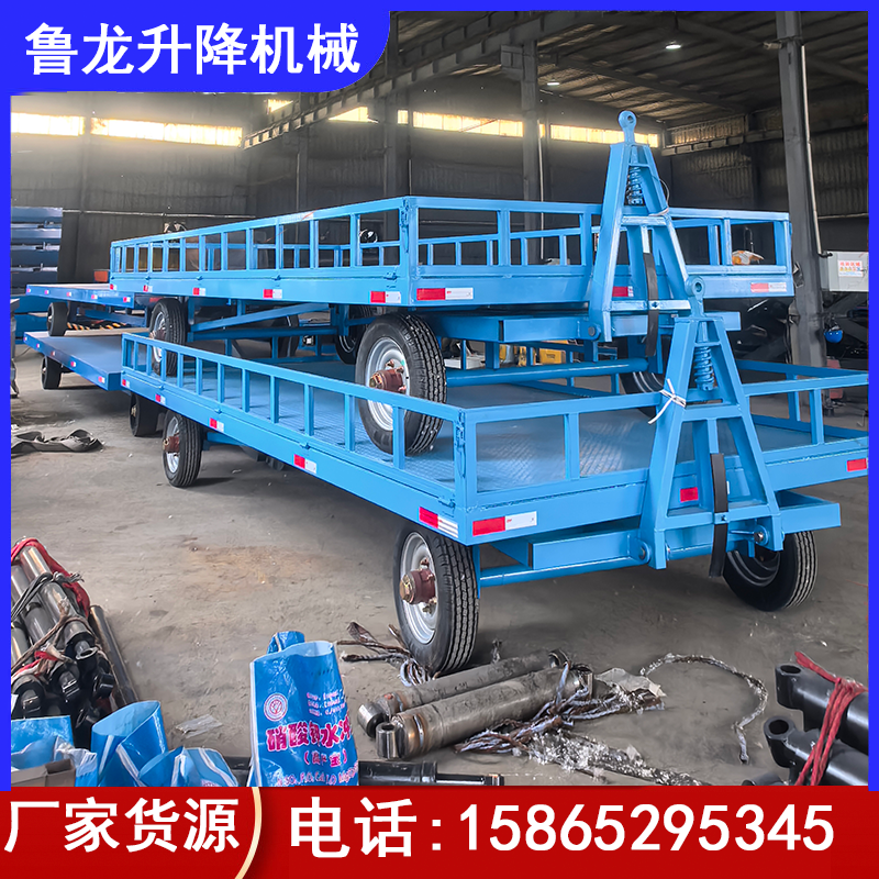云浮牵引平板拖车
