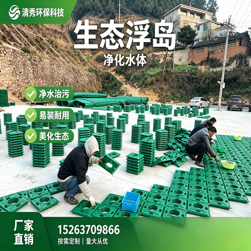 模块化拼装浮岛