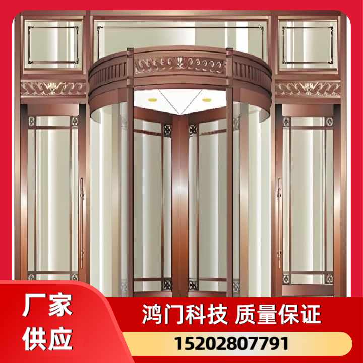感应网红旋转门