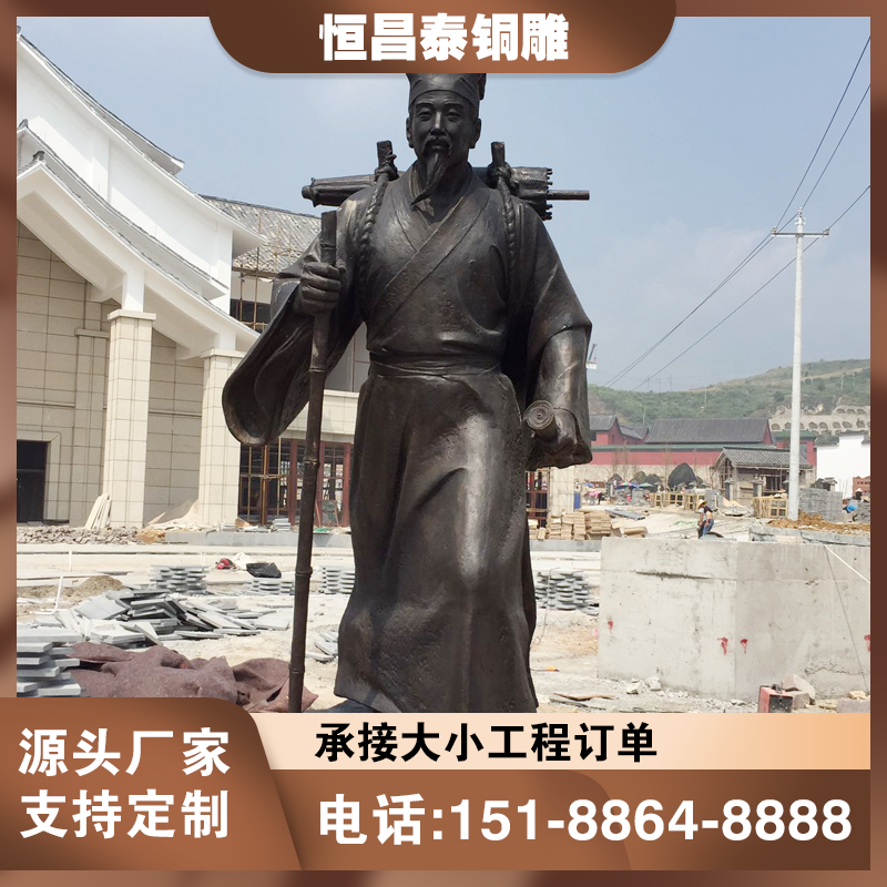 寺庙铜佛