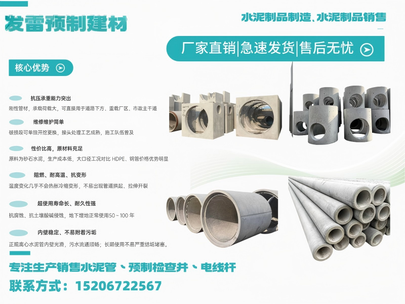 发雷水泥制品厂区实景