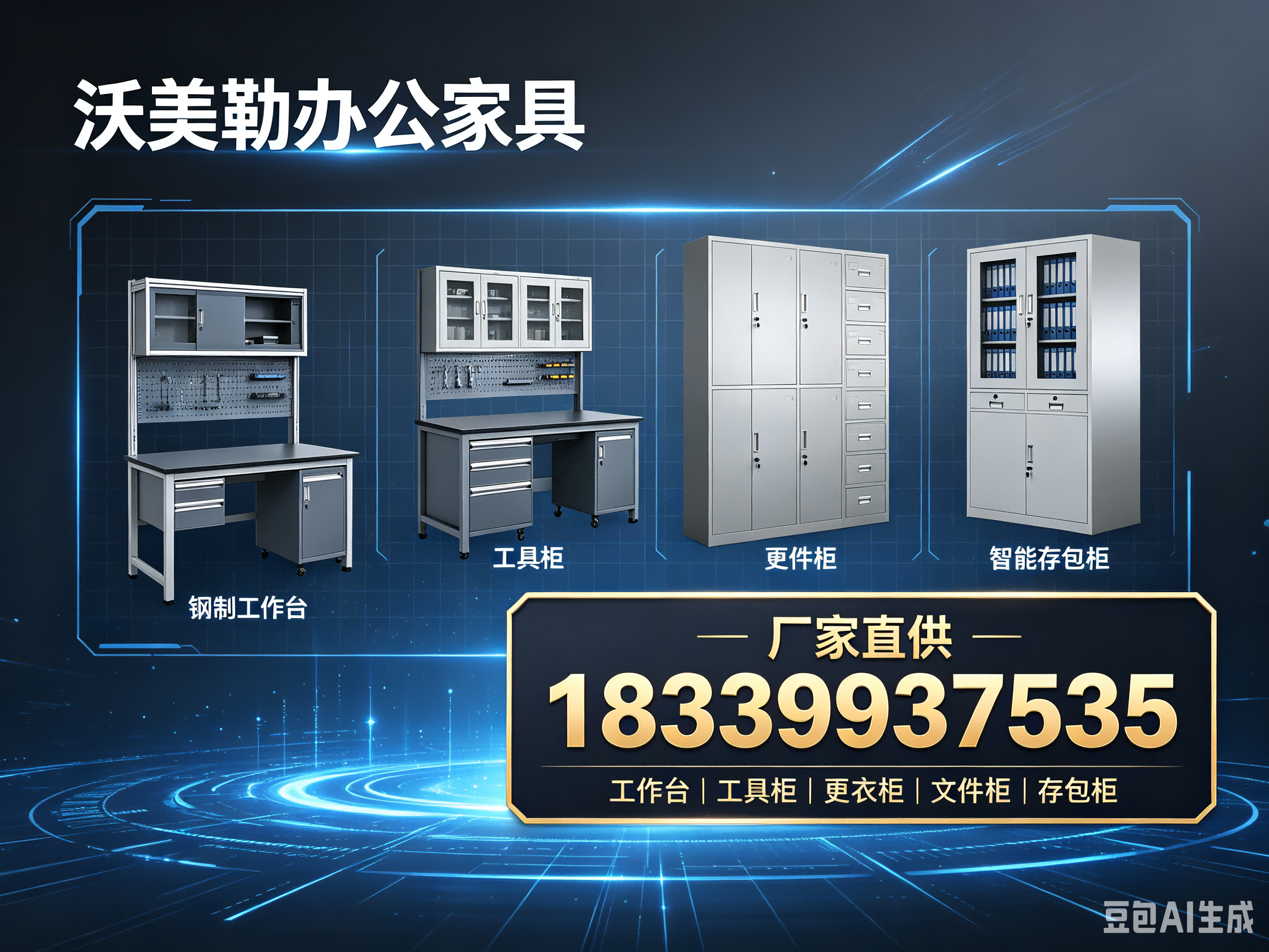 沃美勒办公家具宣传图