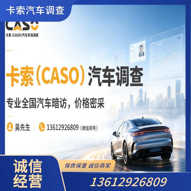 汽车价格监测
