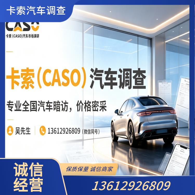 汽车价格监测