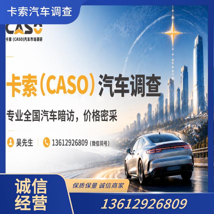 汽车价格监测