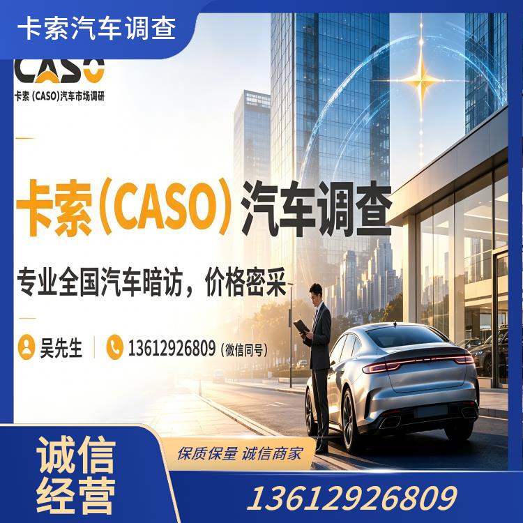 汽车价格监测