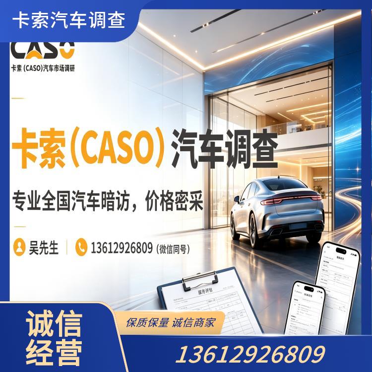 汽车价格监测